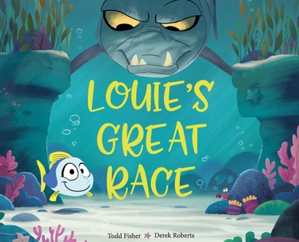 Hardcover Louie's Great Race Book