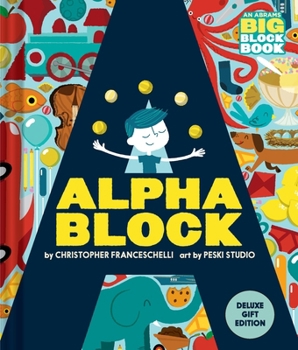 Board book Alphablock: Deluxe Gift Edition (an Abrams Big Block Book) Book