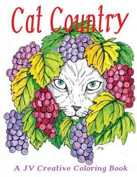 Paperback Cat Country by JV Creative: A JV Creative Coloring Book