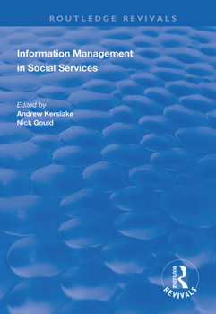 Paperback Information Management in Social Services Book