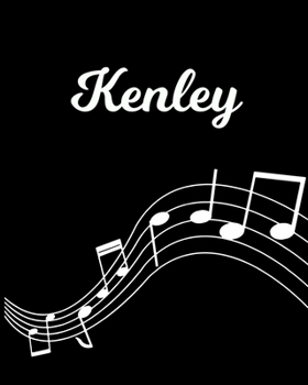 Kenley: Sheet Music Note Manuscript Notebook Paper | Personalized Custom First Name Initial K | Musician Composer Instrument Composition Book | 12 ... Guide | Create Compose & Write Creative Songs