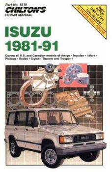 Paperback Chilton's Isuzu 1981-1991 Book