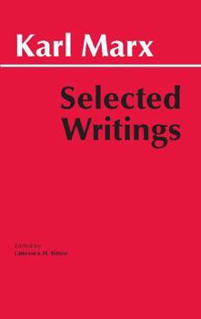 Paperback Marx: Selected Writings Book