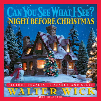 Hardcover Can You See What I See? the Night Before Christmas: Picture Puzzles to Search and Solve Book