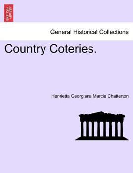 Paperback Country Coteries. Book