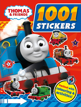Paperback Thomas & Friends 1001 Stickers Book