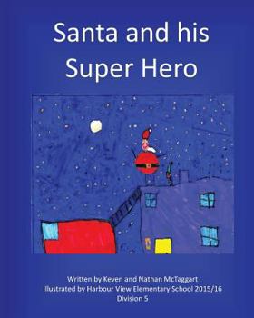 Paperback Santa and his Super Hero Book