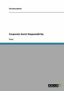 Paperback Corporate Social Responsibility Book