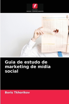 Paperback Guia de estudo de marketing de mídia social [Portuguese] Book