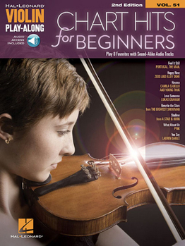 Misc. Chart Hits for Beginners: Violin Play-Along Volume 51 Book