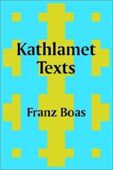 Paperback Kathlamet Texts Book