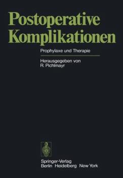 Paperback Postoperative Komplikationen: Prophylaxe Und Therapie [German] Book
