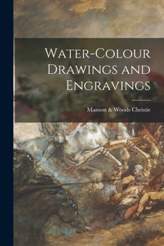 Paperback Water-colour Drawings and Engravings Book