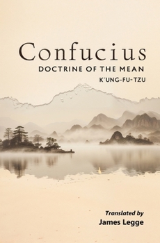 Paperback Confucius: Doctrine of the Mean Book