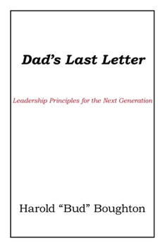 Paperback Dad's Last Letter Book