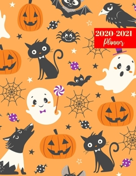 2020-2021 Planner: Cute Two Year Day Planner Calendar - Passion/Goal Organizer - Weekly/Monthly Dated Agenda Book and To Do List