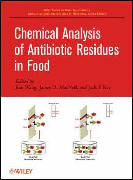 Hardcover Chemical Analysis of Antibiotic Residues in Food Book