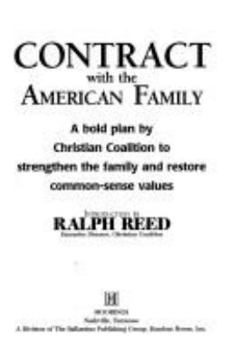 Paperback Contract with the American Family Book
