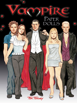 Paperback Vampire Paper Dolls Book