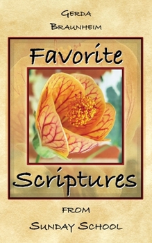 Paperback Favorite Scriptures: from Sunday School Book