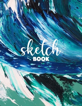 Blank Drawing Sketchbook: 120 Pages of 8.5"x11" Blank Paper for Drawing, Sketching and Creative Doodling. Personalized Artist Notebook and Sketchbook Journal