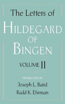 Hardcover The Letters of Hildegard of Bingen Book