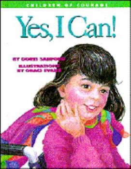 Hardcover Yes, I Can!: Challenging Cerebral Palsy Book
