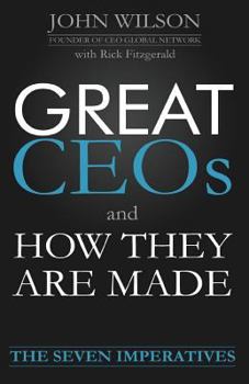 Paperback Great Ceos and How They Are Made Book