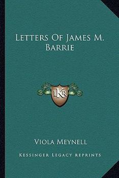 Paperback Letters Of James M. Barrie Book