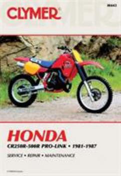 Paperback Honda Cr250-500r Pro-Link 81-87 Book