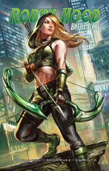Paperback Robyn Hood: Battle Scars Book