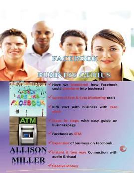 Paperback Facebook Business Genius Book