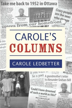 Paperback Carole's Columns Book