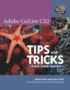 Paperback Adobe GoLive Cs2 Tips and Tricks Book