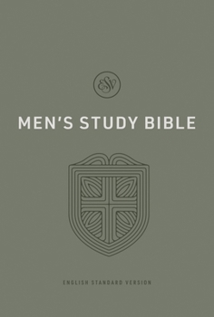 Hardcover ESV Men's Study Bible (Hardcover) Book