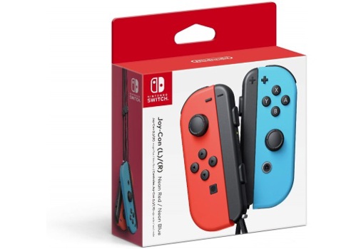 Game - Nintendo Switch Switch Joy-Con Neon Red (L) & Neon Blue (R) Book