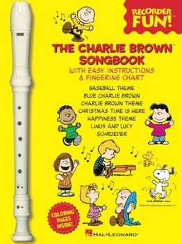 Paperback The Charlie Brown(tm) Songbook - Recorder Fun!: Book/Recorder Pack Book