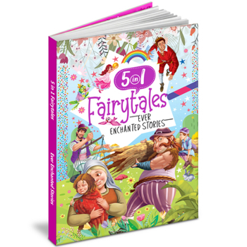 5in1 Fairytales Ever Enchanted Stories Book-1 (Story Book)