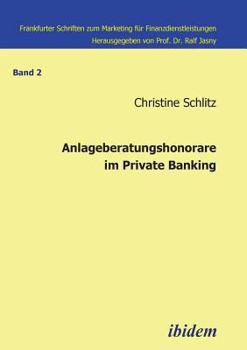Paperback Anlageberatungshonorare im Private Banking. [German] Book