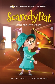 Paperback Scaredy Bat and the Art Thief: Full Color Book