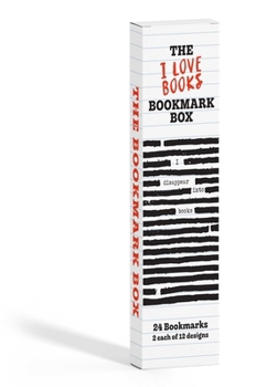 Misc. I Love Books Bookmark Box Book