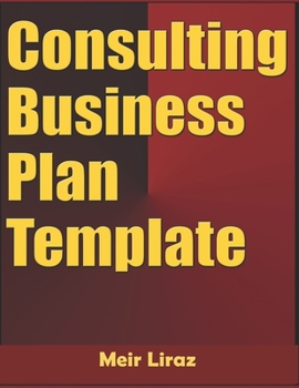 Paperback Consulting Business Plan Template Book