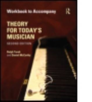 Paperback Theory for Today's Musician Workbook (Ebook) Book