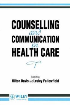 Paperback Counselling and Communication in Health Care Book