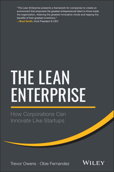 Hardcover The Lean Enterprise Book