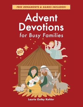 Paperback Advent Devotions for Busy Families Book