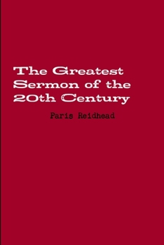 Paperback The Greatest Sermon of the 20th Century Book