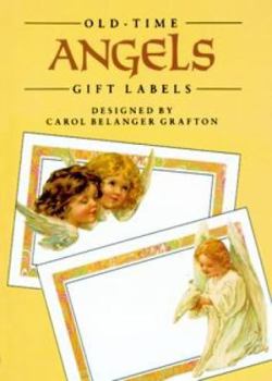 Paperback Old-Time Angels Gift Labels: 8 Pressure-Sensitive Designs Book