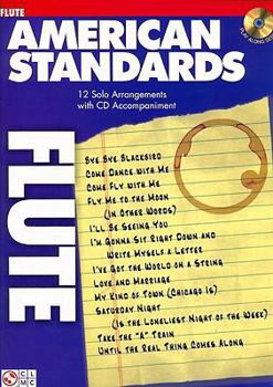 Paperback American Standards: Flute [With CD] Book