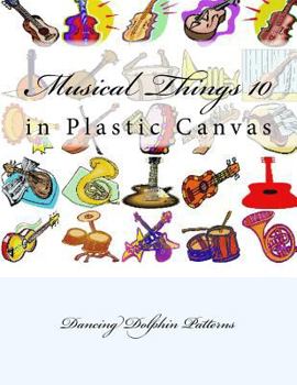 Paperback Musical Things 10: in Plastic Canvas Book